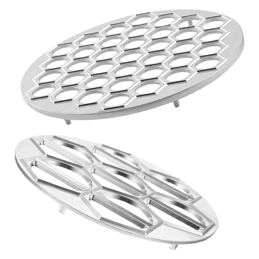 Dumpling Press Set - 2 Stück Teigtaschenform aus Aluminiumlegierung, Teigtaschenmacher