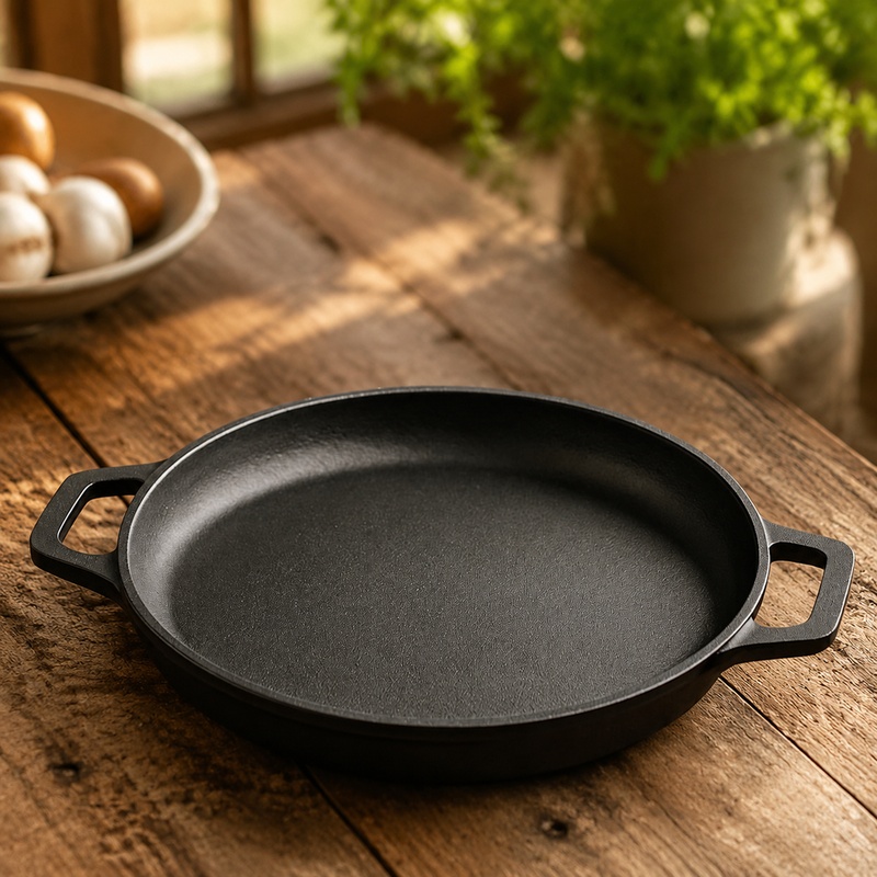 Cast Iron Corn - Robuste Gusseisen-Bratpfanne mit Antihaftbeschichtung, ideal zum