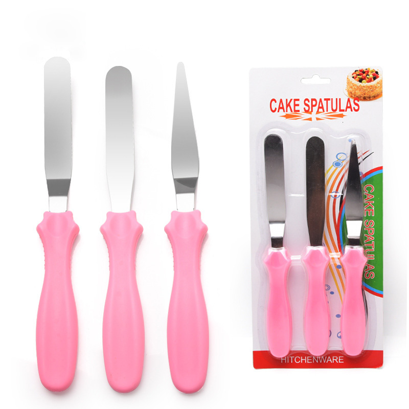 Okonomiyaki Spatula - 3 Teile/satz Kuchen Spatel Butter Icing