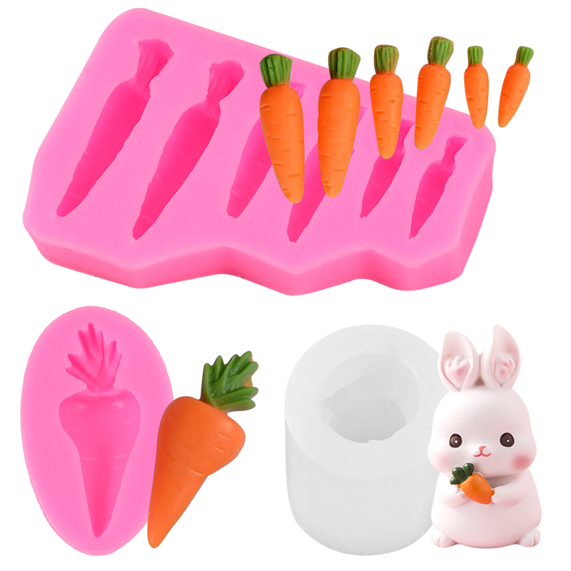 Bunny Cake Mold - 3D Ostern Kaninchen Silikon Form Niedlichen