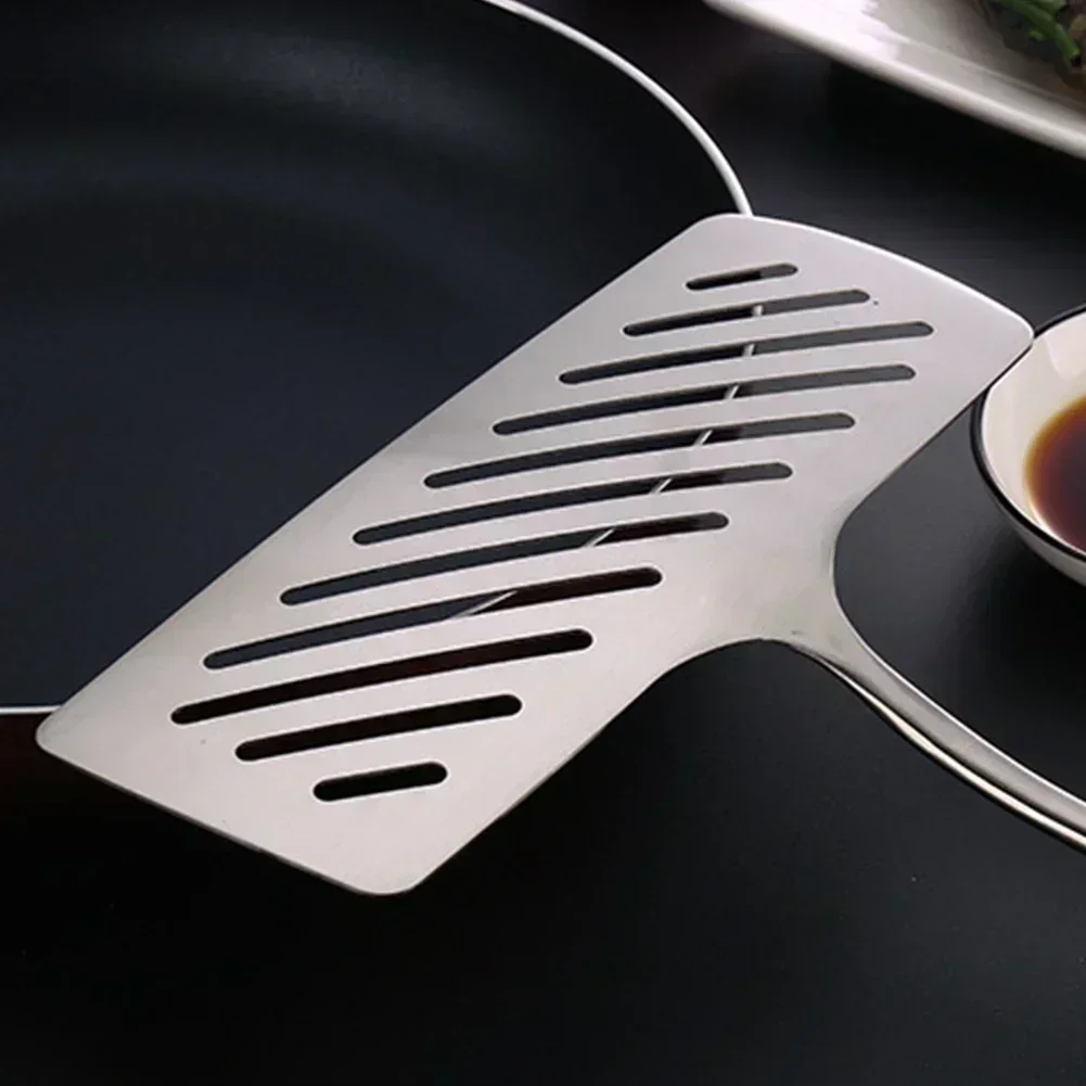 Okonomiyaki Spatula - Extra breite Fischspatel aus Edelstahl 304,