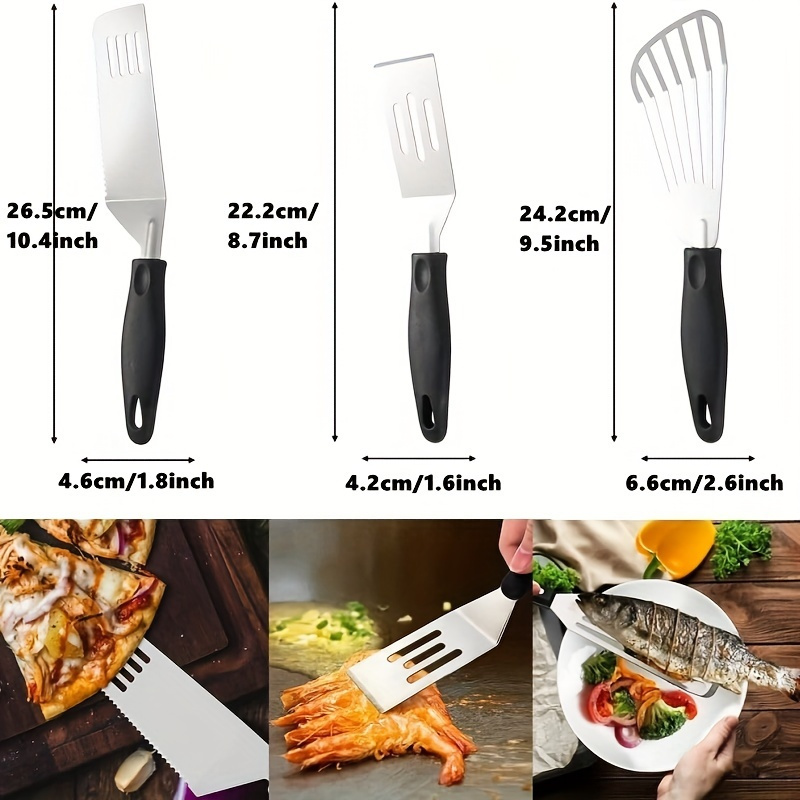 3-teiliges Mini-Spatel-Set aus – Okonomiyaki Spatula Bewertung und Preis