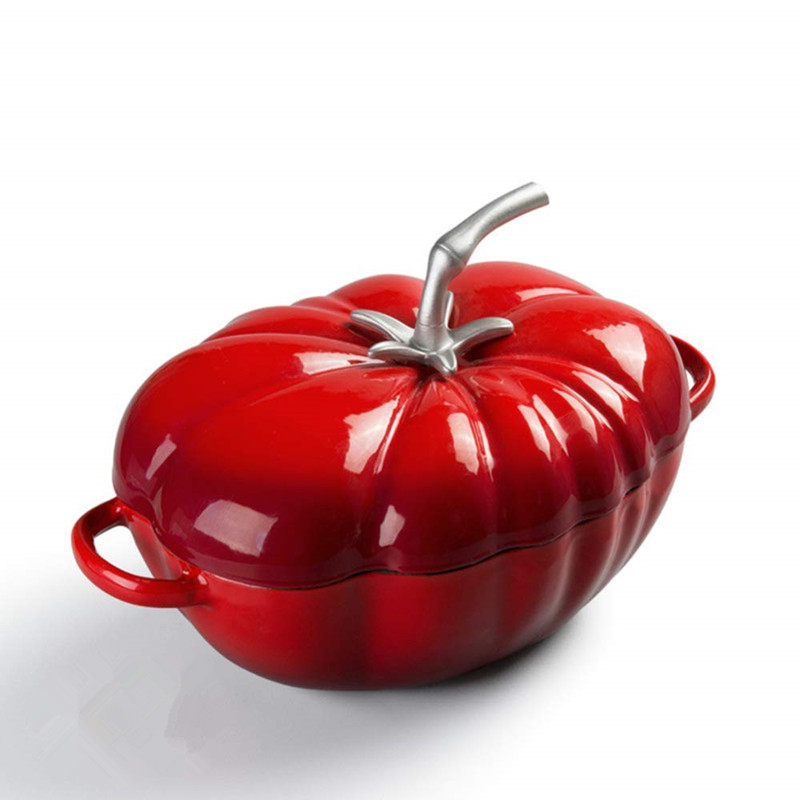 25cm Tomaten emaillierter holl – Cast Iron Corn Bewertung und Preis