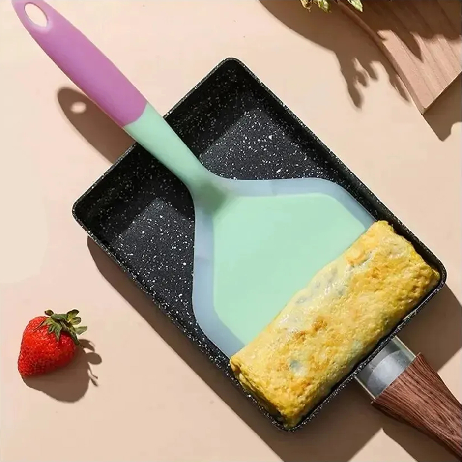 Zufällige Farbe Pfannkuchen Sp – Okonomiyaki Spatula Bewertung und Preis