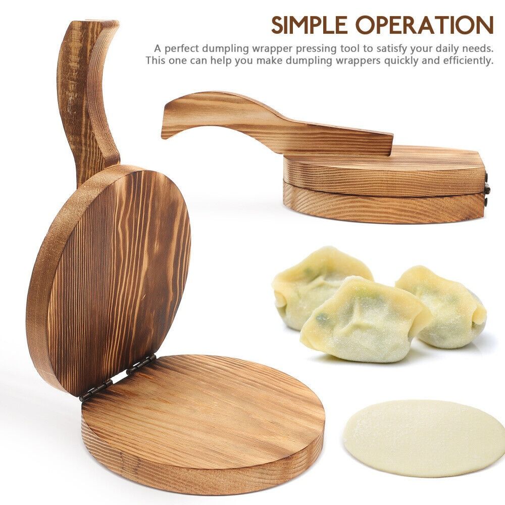 Holzteig presser Chapati Press – Dumpling Press Set Bewertung und Preis